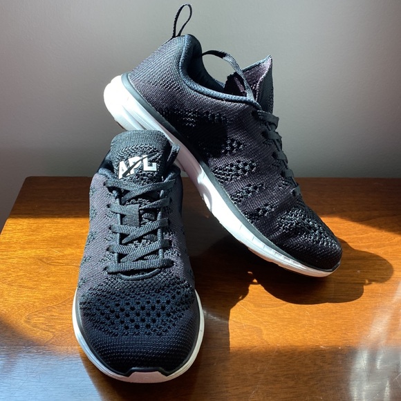 APL Techloom Pro Propelium Sneaker Trainer Black Like New - Picture 1 of 7
